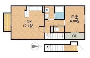 SERENOⅠ【2階】の間取り