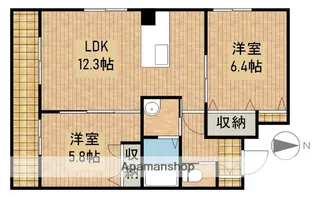 CHARME【3階】の間取り