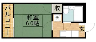 ほたるA【2階】の間取り
