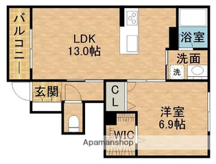 SPICA【1階】の間取り