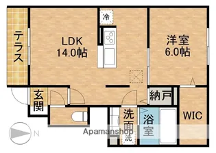 KITE【1階】の間取り