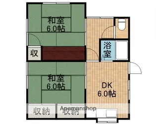 静岡県藤枝市茶町4丁目【一戸建】の間取り