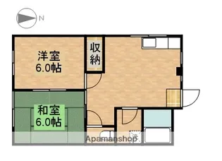 堀内コーポ【3階】の間取り