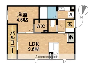 SEJOUR OTT’S DEUX【2階】の間取り