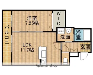 アヴニール【3階】の間取り