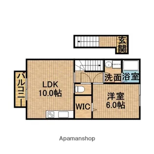 オーマスⅡ【2階】の間取り
