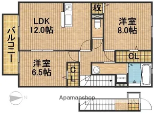 MARCHERFORME【2階】の間取り