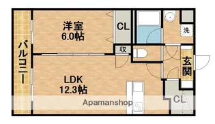 CLAST1【2階】の間取り