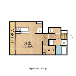 ハーベスト【1階】の間取り