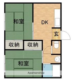 ACCESSⅢ【1階】の間取り