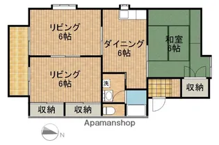 セジュール21C【101号室】の間取り
