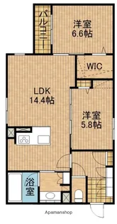 MALINO GARDEN【3階】の間取り