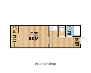 エスポワール西平松【307号室】の間取り