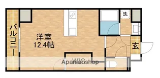 PRIME CITY PLACE【602号室】の間取り
