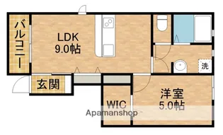 LOTUS小松【2階】の間取り