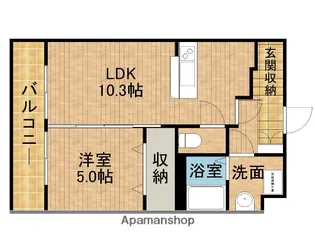 LEGRAND(ルグラン)【5階】の間取り