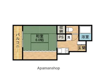 サニー高岡Ⅰ【2階】の間取り