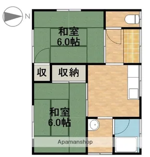 静岡県浜松市中央区子安町【一戸建】の間取り