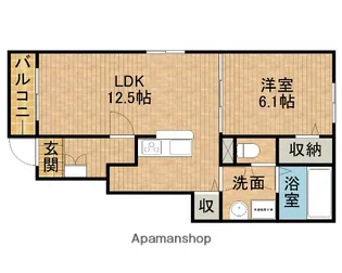 COMFORT【1階】の間取り