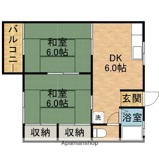 コンシェール杉浦A【2階】の間取り