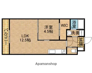 エストリヴィエール【3階】の間取り