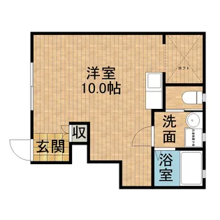 パークガーデン東伊場【101号室】の間取り