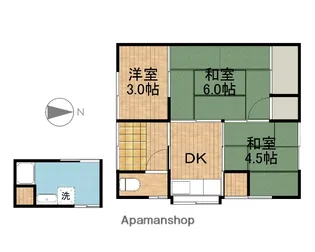 静岡県磐田市福田【一戸建】の間取り