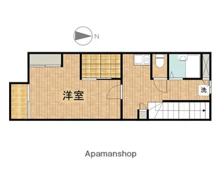 アリエッタ延久Ⅲ【206号室】の間取り
