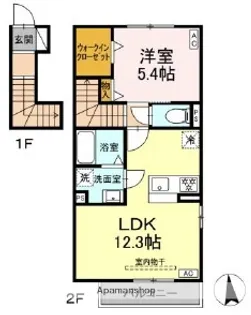 ステラ【2階】の間取り