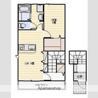 LOTUS三ヶ日【2階】の間取り