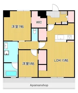 THE TOWL【2階】の間取り