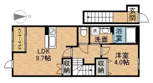 LE SOLEILⅡ【2階】の間取り