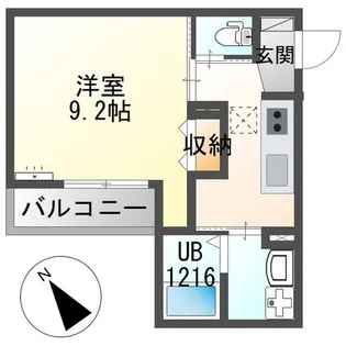 TISSAGE【1階】の間取り