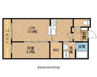 THE 1【4階】の間取り