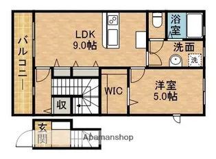 LOTUS新居2【2階】の間取り