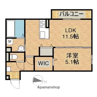 プルミエール今之浦【2階】の間取り