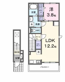 メゾン ロイヤル【2階】の間取り