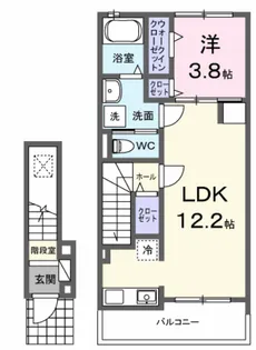 メゾン ロイヤル【2階】の間取り