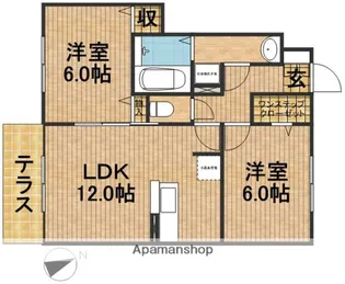 T−CUBE【1階】の間取り