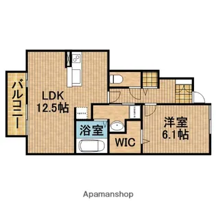 フローラル【102号室】の間取り