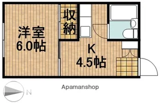 エトワール三島【1階】の間取り