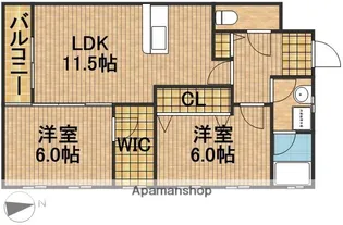 PRIVEE(プリヴェ)【1階】の間取り