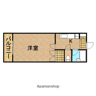 エスペランス【202号室】の間取り