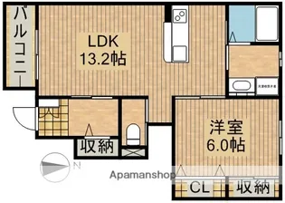 マ・グランⅠ【1階】の間取り