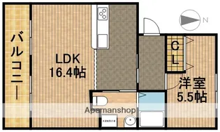レジデンス下屋敷【2階】の間取り