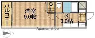 ラ・セフィーロⅥ【105号室】の間取り