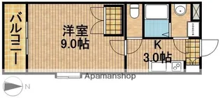 プロムナードⅠ【2階】の間取り