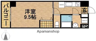 アルテッツァ紺屋町【3階】の間取り