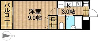 ラルフローレⅠ【3階】の間取り