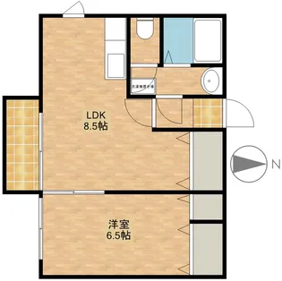 アイ・ウイング【1階】の間取り